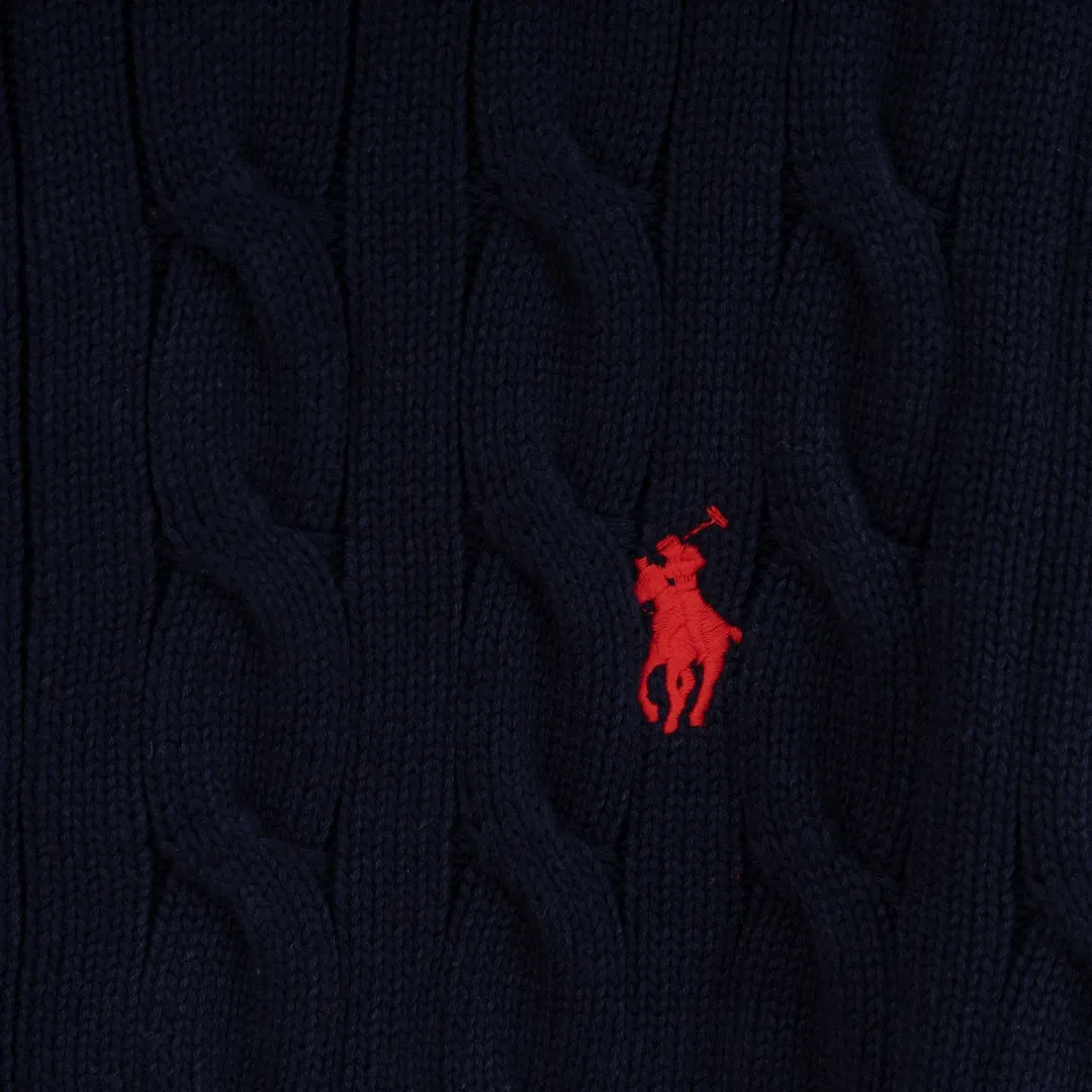 P290 top version (different currencies) You can scan the code to enter the official website. Style: Ralph Lauren POLO Ralph Lauren small label embroidered knitted cardigan jacket. Color: Picture color. Size: S-XL. Fabric: pure cotton. Accessories: full set of customized accessories. No gender distinction. Same style for men and women.